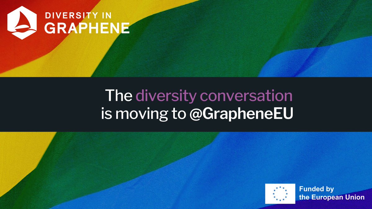 The diversity community is moving from MyGraphene to @GrapheneEU on February 1st. Join us over on Instagram to be a part of this growing community 🏳️‍🌈 https://t.co/73yxXveHU3