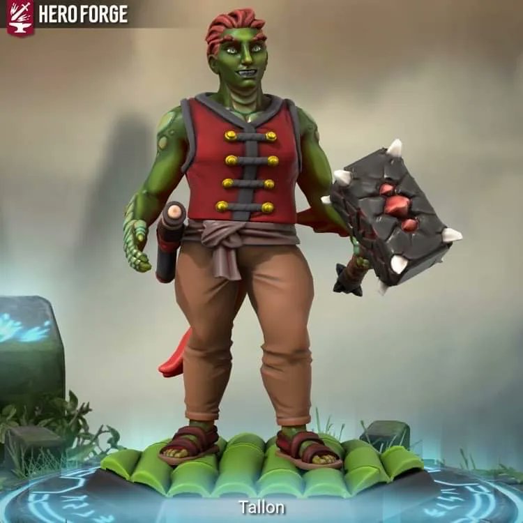 The realm of the beasts rewards the brave, clever and ruthless. Unfortunately, despite their intimidating size, Tallon is a giant with a heart of gold
#writing #witingcomunity #writer #writersofinstagram #characterdesign #heroforge