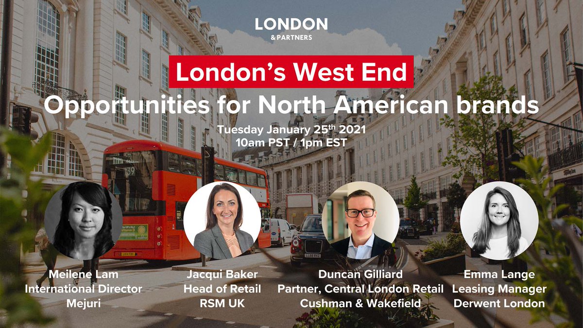 Cushman &amp; Wakefield's <a href="/duncangilliard/">Duncan Gilliard</a> will be joining the <a href="/businesslondon/">Grow London</a> panel tomorrow, showcasing London's West End opportunities for North American brands. 

25 January at 6.00 PM GMT. Register now >> cushwk.co/3fRI87P

#retail #leisure #london #londonretail