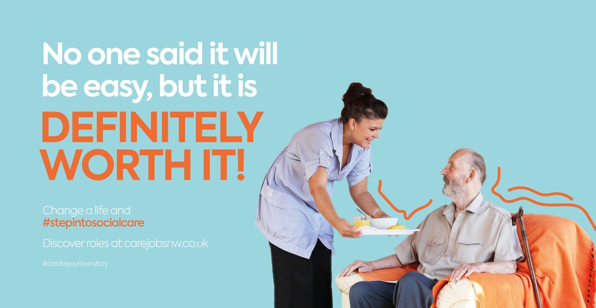 CareJobsNW1's tweet photo. No one said it would be easy, but it's deffo worth it. 
Putting in the necessary hard work will help you understand the magnitude of the benefits your work can keep in people’s lives. 
 
Change a life and #stepintosocialcare 
Discover the roles at https://t.co/6flzYycwSq https://t.co/zvhuhdgsUb