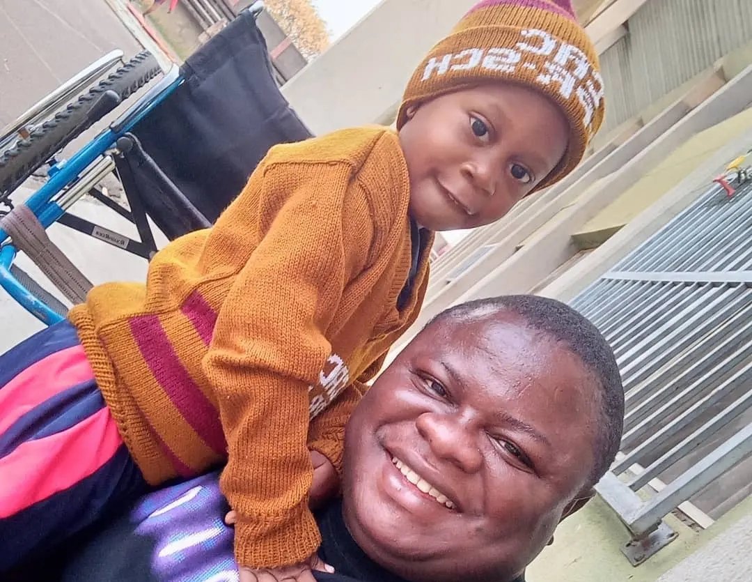legitngnews's tweet photo. Physically challenged cobbler, Abraham Lucky Onoja who went viral months ago for making shoes, seems to be living a better life now.

📸: @abrahamluckyonoja (Instagram)

#legitng #legitpost #mondaygoodness #legitnews https://t.co/9Jn9gyLwA5