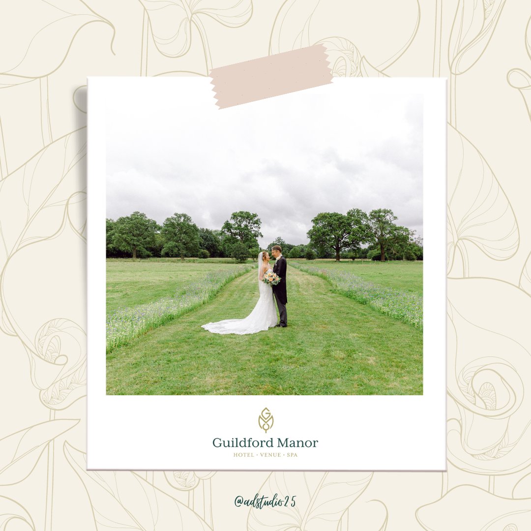 guildford_manor's tweet photo. 👰 Do you have the Monday blues? Here’s a throwback to Laura and Colin’s #wedding last summer. Don’t you just love these beautiful wildflower borders and the backdrop of our hotel grounds. #surreyhills #spa https://t.co/pVfvxyGhak