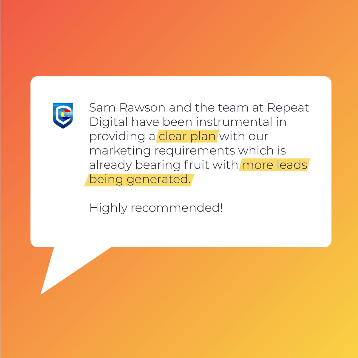 A bit of #mondaymotivation in the form of this amazing review from our client.

Special shoutout to Sam, the king of copywriting, on this one 💪

#digitalmarketing #smallbusiness