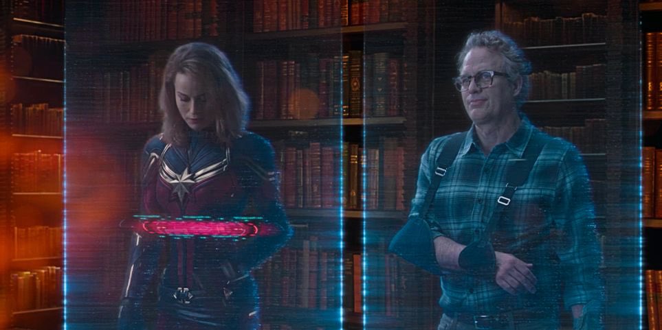 MarvelLatin's tweet photo. Brie Larson y Mark Ruffalo fueron los actores que hicieron su cameo en SHANG-CHI por ser los únicos ligados a los Vengadores que se encontraban disponibles.  Además, cada actor grabó de manera individual en tiempo y lugar distinto. https://t.co/ZKRijyF5tC