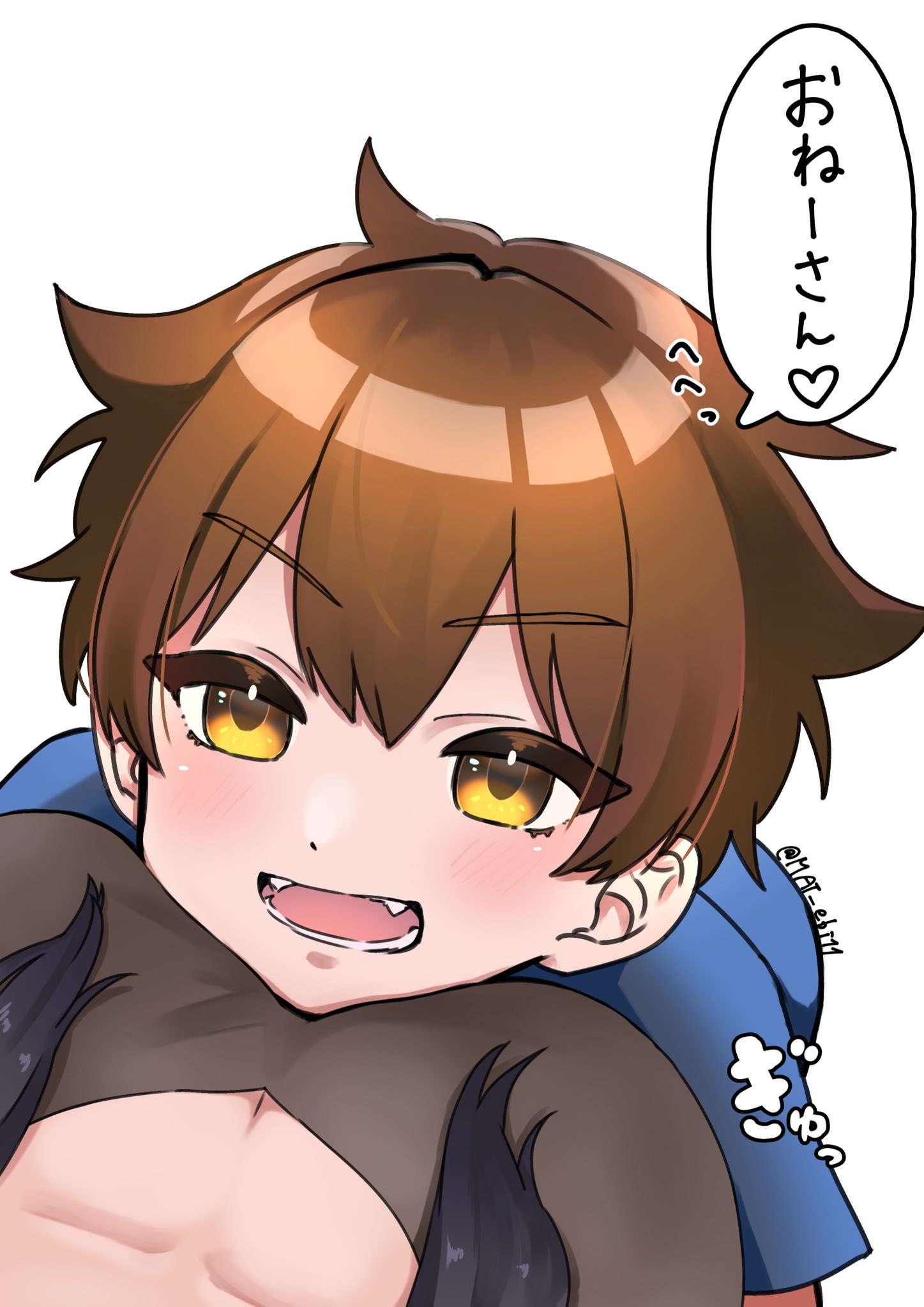 むあた Skeb募集中 おねーさんが大好きな可愛い男の子 イラスト 創作 オリジナルイラスト ショタ 男の子 ショタおね 八重歯 T Co Se8s6dcy Twitter
