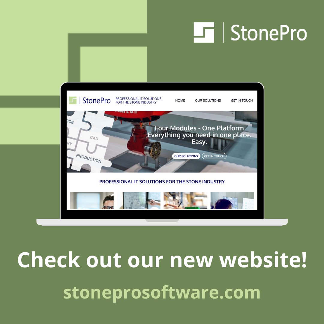 We have a brand new website! 😃

You’ll be able to find out more about how our modules work and how they can help your business. ✅

Check out our new website at stoneprosoftware.com 🖱