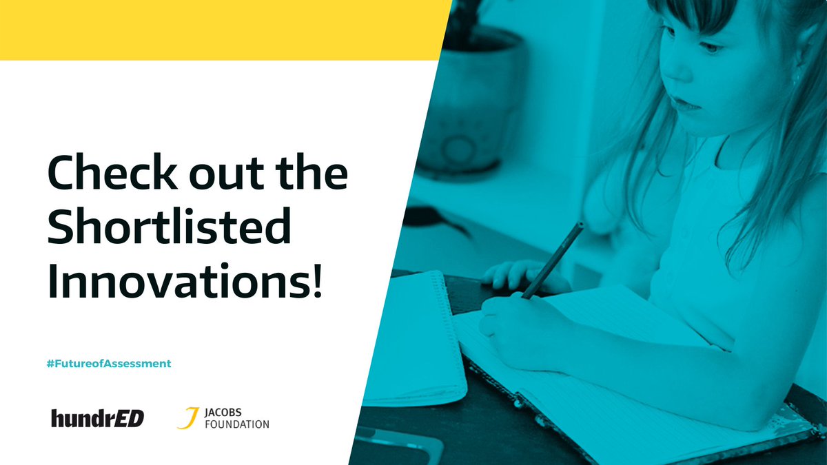 Out of 129 #FormativeAssessment innovations submitted, @hundredorg  &amp; <a href="/Foundation_JF/">Jacobs Foundation</a> have selected 27 to be featured in the Shortlist! 

💬  Let us know which of these deserves to be featured in the report:  bit.ly/3KoQaDs
#FutureofAssessment