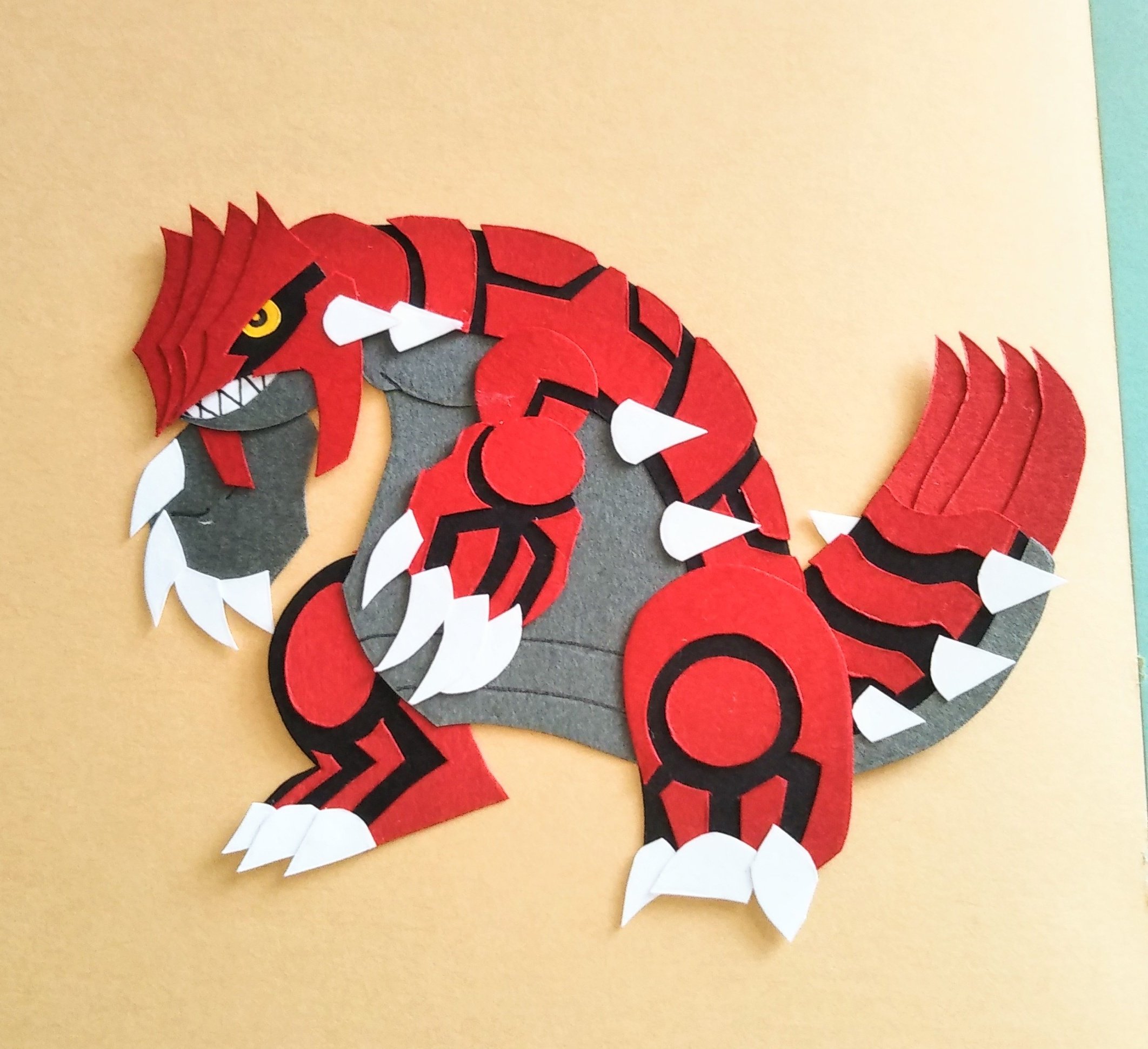 77 なな 画用紙と折り紙でポケモンの切り絵を作ってます 過去作品でごめんなさい 誰か優しい人が拡散してくれてフォロワーさんが増えるらしいけど別に増えなくても良いから見るだけ見て欲しい カイオーガ レックウザ グラードン ヌオー ウパー