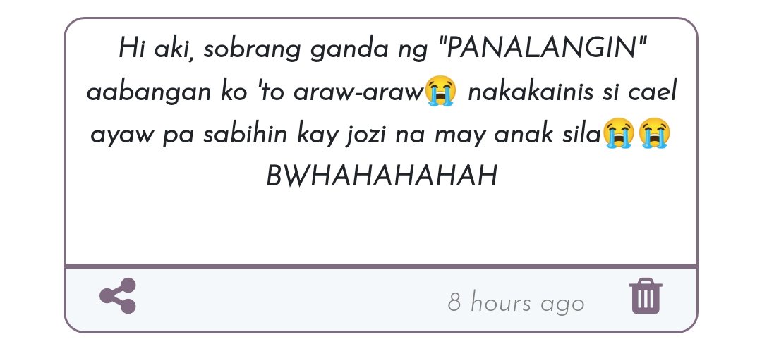 akarivbery's tweet photo. Thank you po! pero di natin sure kung anak nila si Aya 👀 charot HAHHAAHHAHAHAHA https://t.co/UJDDT8ftu2
