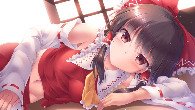 無抵抗な巫女さん 