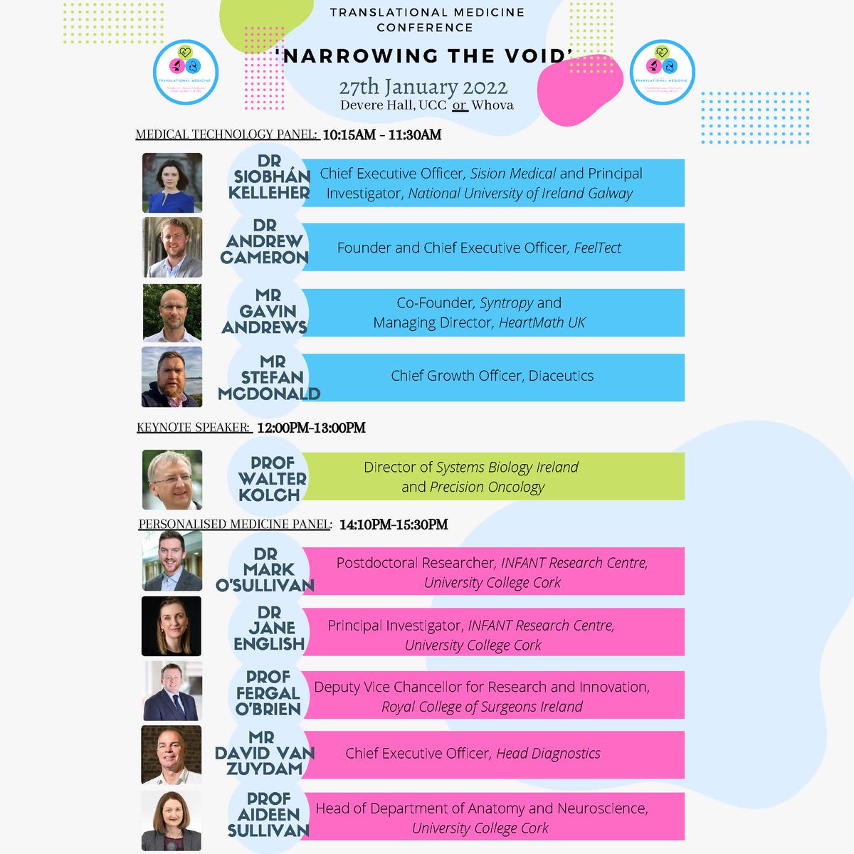 SEFS@UCC (@sefsucc) on Twitter photo Bridging the gap between medical #science and #clinical needs - <a href="/UCCTRMsoc/">UCC Society of Translational Medicine</a> Translational Medicine Conference: “Narrowing the Void”. 27 January <a href="/UCC/">UCC Ireland</a> and online. Register here: whova.com/portal/registr… Bridging the gap between medical #science and #clinical needs - <a href="/UCCTRMsoc/">UCC Society of Translational Medicine</a> Translational Medicine Conference: “Narrowing the Void”. 27 January <a href="/UCC/">UCC Ireland</a> and online. Register here: whova.com/portal/registr…
