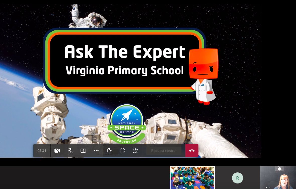 virginiaprim1's tweet photo. Reception spoke to the National Space Centre today! They had their questions about space answered by one of the experts there. #asktheexpert #inspirational #vpseyfs
@spacecentre https://t.co/IDVuHswY2Q