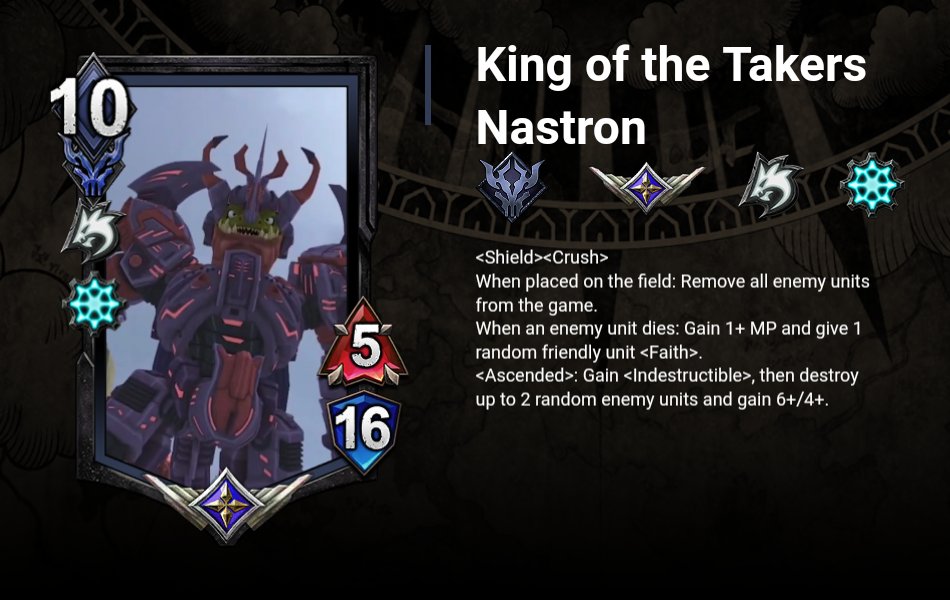 ashzavok's tweet photo. Monstrous of the Takers
#TEPPEN
#Synostone https://t.co/6Zd3pBs29E