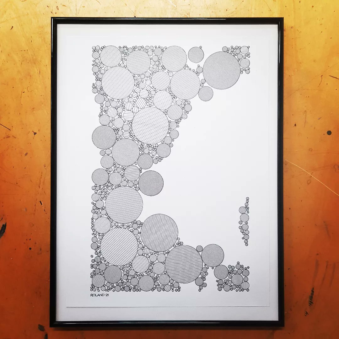 blokroland's tweet photo. Bubbels
#Drawbot #generative #plottertwitter
#oostc #sectiec https://t.co/76sPyFKOGu