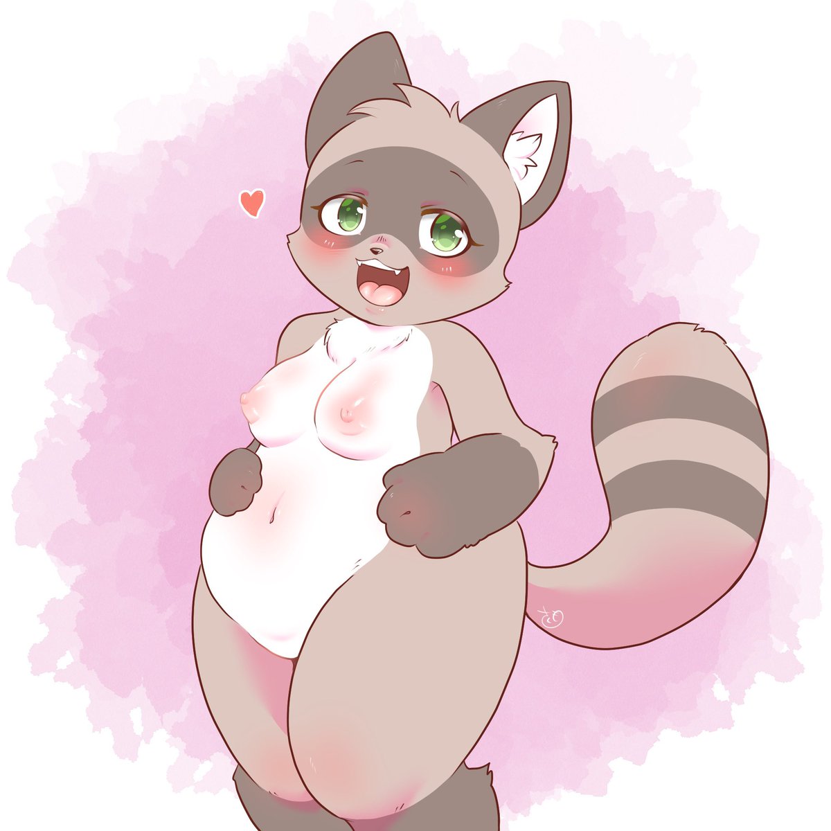 大和さん@yamatokuroko965のお宅のポッコちゃんのファンアート描かせて頂きました!
ご許可を頂いたので、エッチなのも( '艸`) 