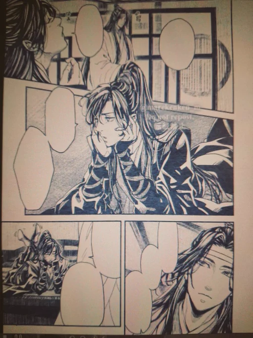 藍湛の誕生日漫画、今日はちょっと描けなかったので、今週中にあげたい…。 