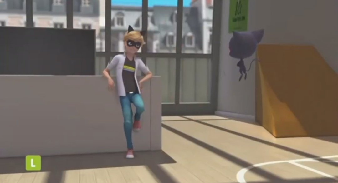 xiomanoir's tweet photo. Es lindo que Plagg apoye a Adrien, como siempre🥺
#MLBS4Spoilers https://t.co/JHSPpEwU2i