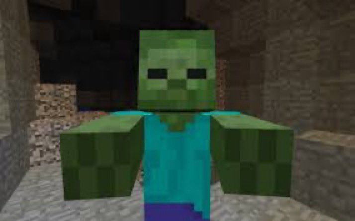 Generic Minecraft Zombie tweet media