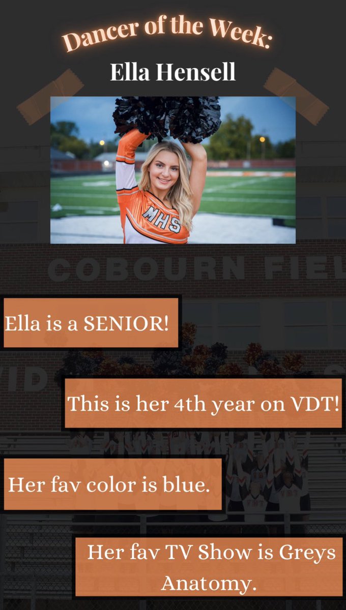 🧡🖤Happy Monday Everyone! We hope you’re having a great morning. It’s time to introduce our Dancer of the Week: <a href="/ellahensell/">ella🦋</a> 🧡🖤