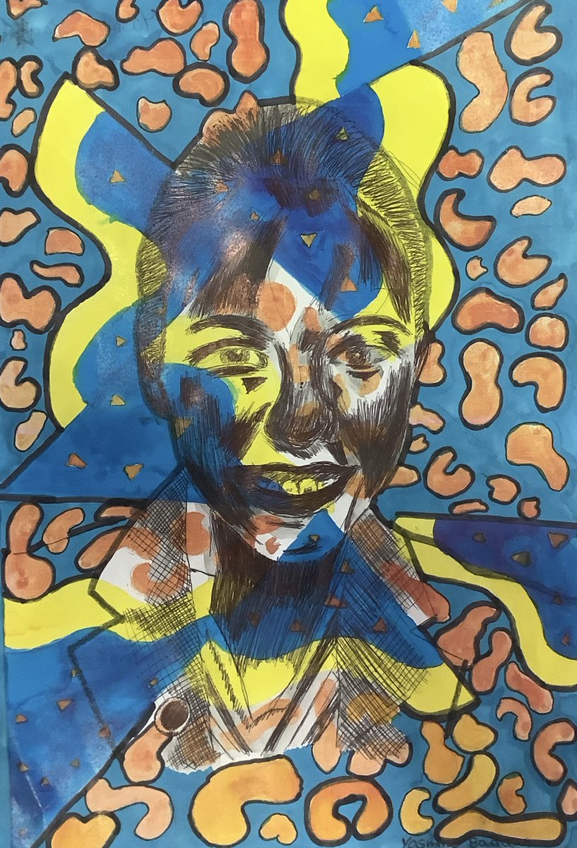 DunottarSchool's tweet photo. Really impressed with our talented Year 9 students who created these outcomes whilst responding to the artists Zsudayka Nzinga and Delita Martin. #Art https://t.co/cfvCaHQVIV