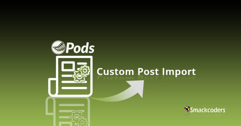smackcoders_wp's tweet image. Want to import many Custom Posts of #Pods #plugin into #WordPress?
With WP Ultimate #CSVImporter import Custom Posts data in a CSV or XML and get your data inside Pods Custom Posts. Try here now👉smackcoders.com/wp-ultimate-cs…
#WordPresswebsite