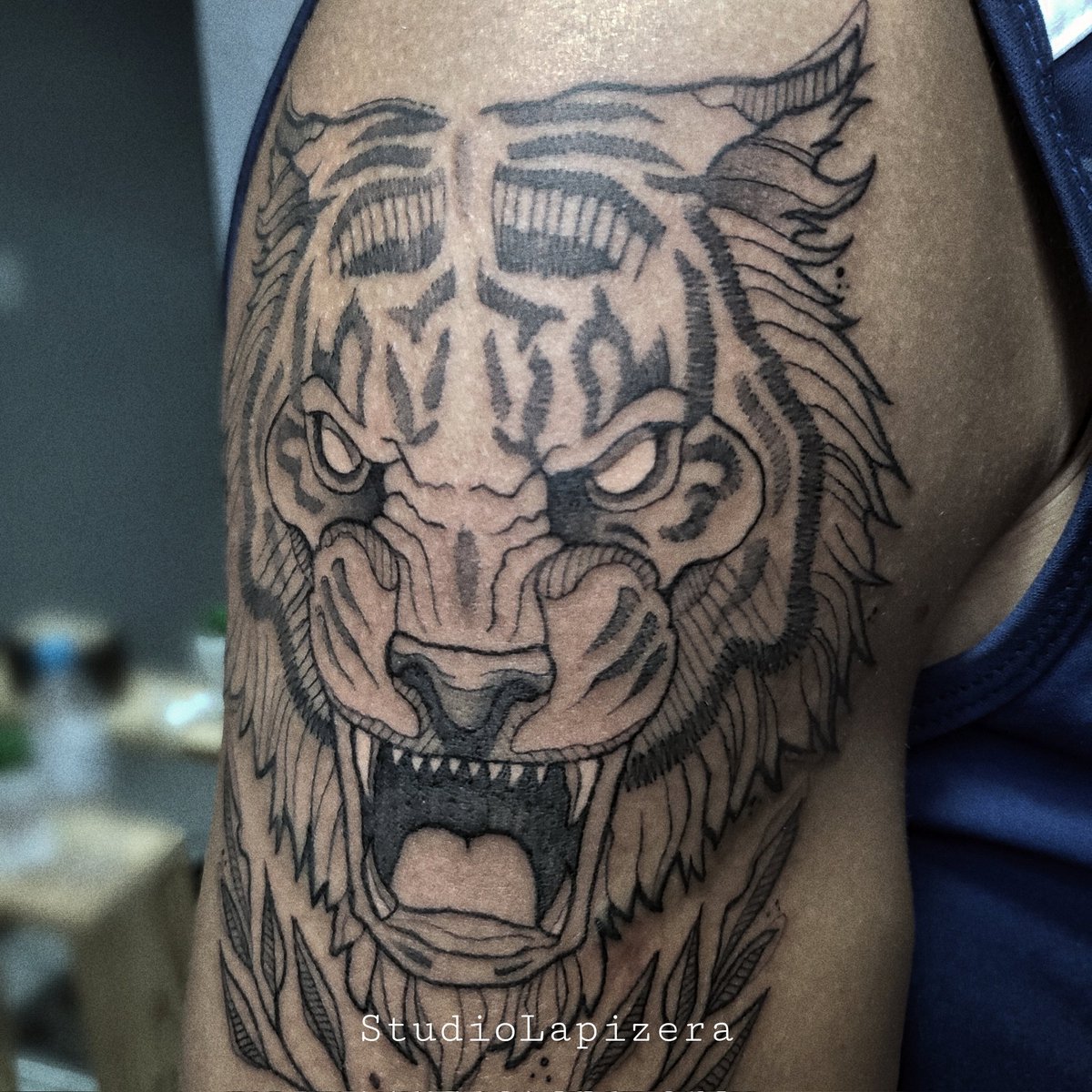 TIGRAO! - #tattoo #tigertattoo #tatuagem