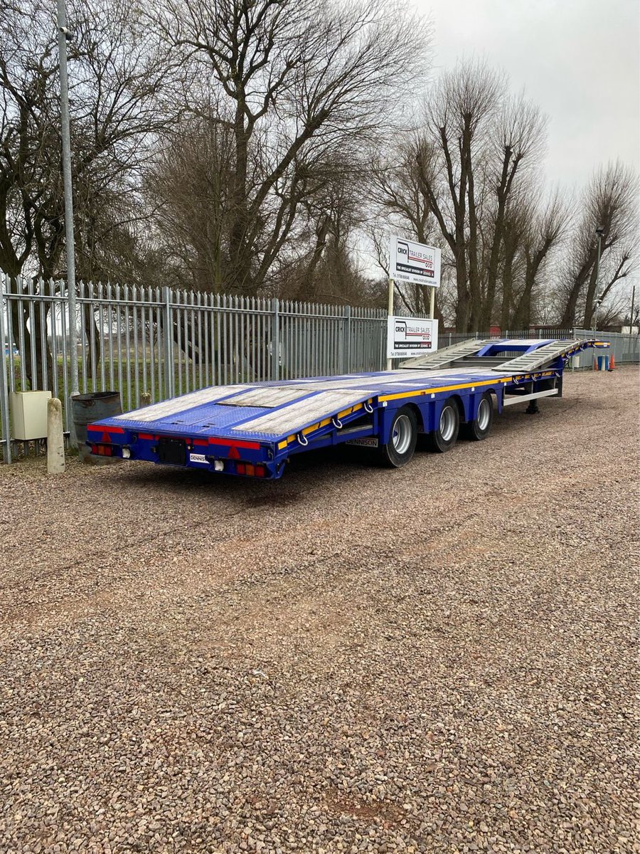 CrickTrailers's tweet photo. 2020 Dennison Tractor Carrier with Lifting Deck on the Neck, Available Now £29,500 plus VAT

#dennisontrailers #cricktrailersales #lowloader #tractor #trailersforsale https://t.co/Tfp1TL0uXV