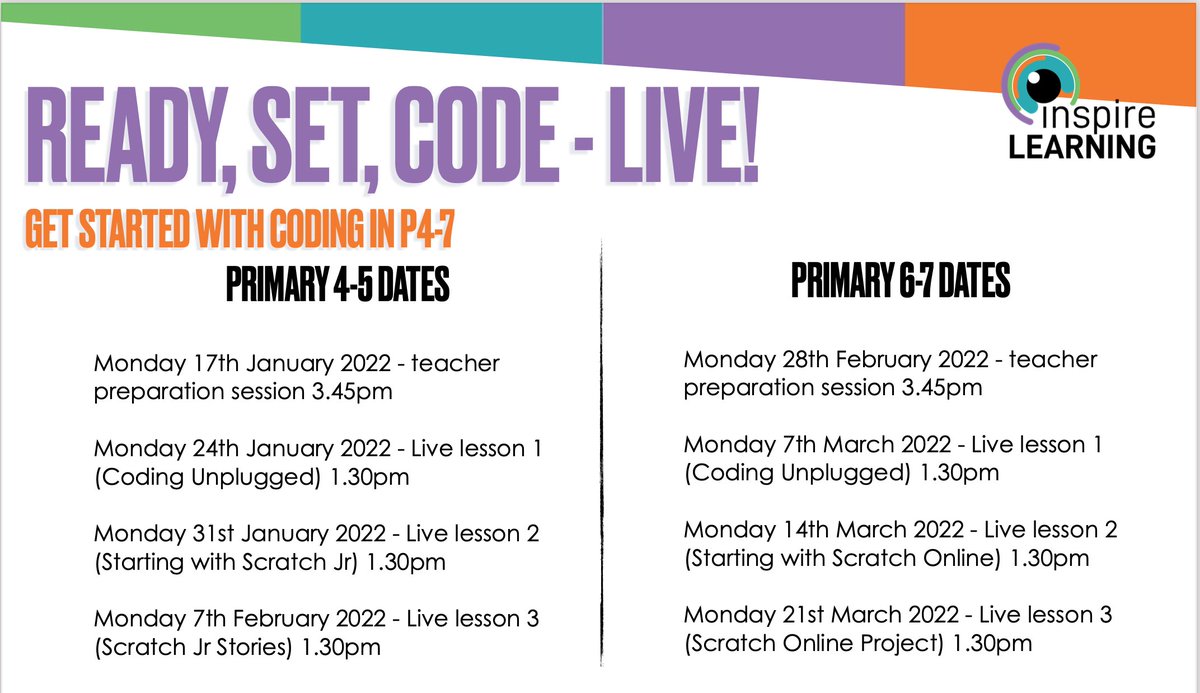 Paul Graham (@paultgraham1) on Twitter photo Looking forward to our Ready Set Code Live sessions starting today at 1:30pm <a href="/inspireSBC/">Inspire Learning</a> Looking forward to our Ready Set Code Live sessions starting today at 1:30pm <a href="/inspireSBC/">Inspire Learning</a>