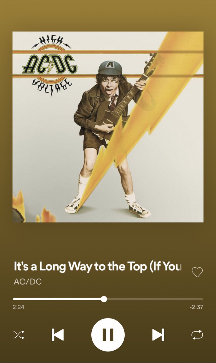 CoachTaylor53's tweet photo. “It’s a long way to the top if you wanna rock and roll!” #mondaythoughts #Offseasonmindset https://t.co/crZGkiMMCQ