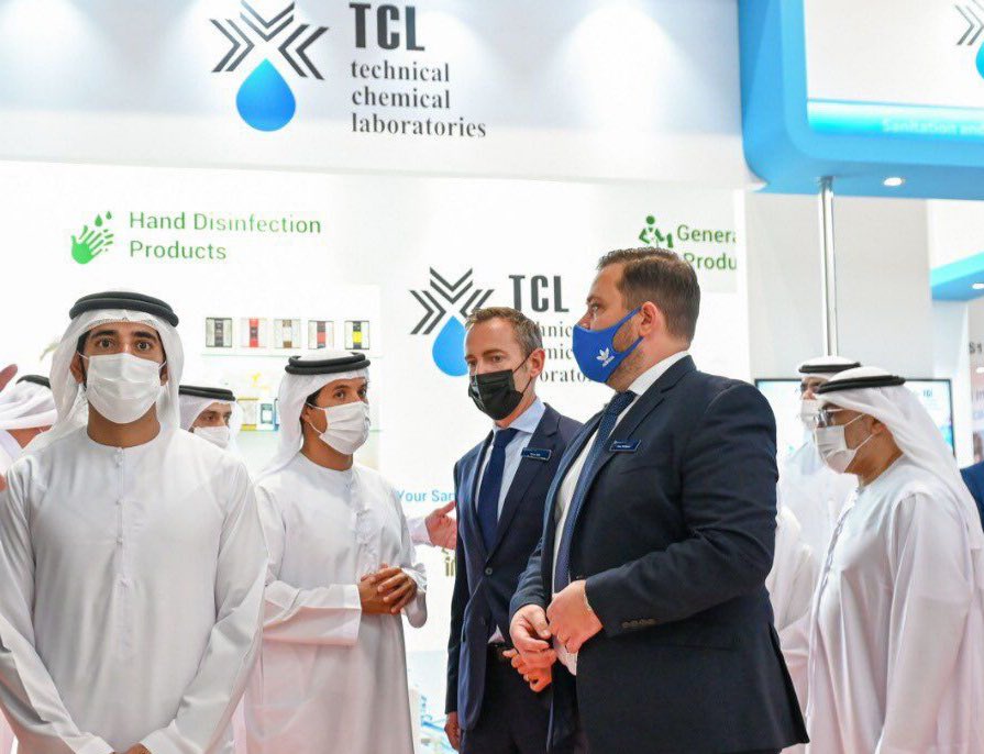 Today we were honoured by the visit of His Highness Sheikh Hamdan Bin Rashid Al Maktoum at our booth in #arabhealth2022 
Hamdan Bin Mohammed Bin Rashid Al Maktoum | Fazza
.
.
.
.
.
.
.
.
.
.
.

#dubai #uae #healthcare #fazza #disinfection #chemicals #medical #hospitality