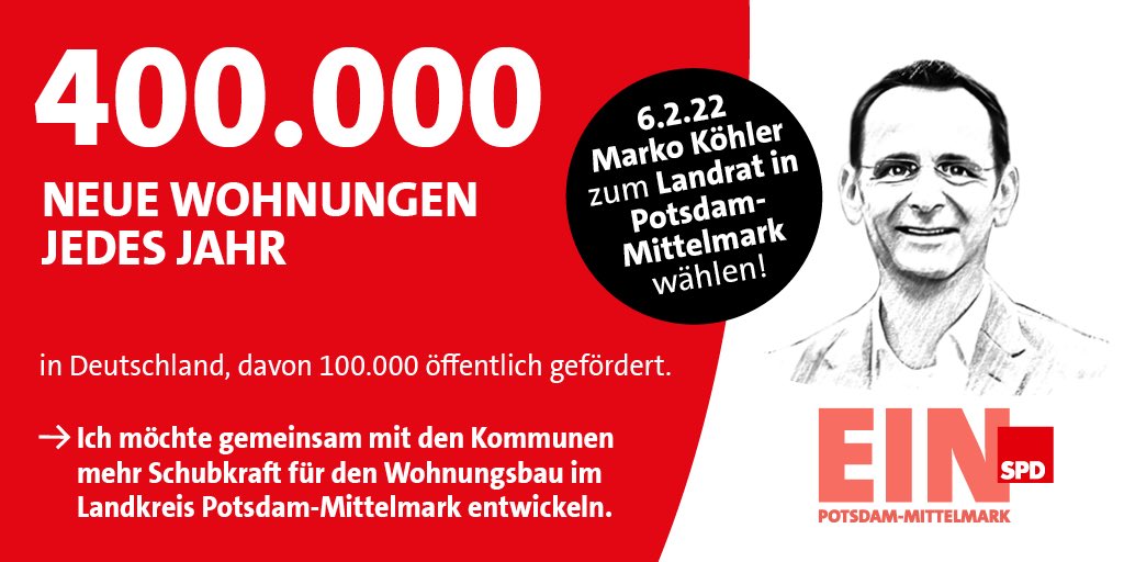 Dieses Ziel diskutiere ich heute Nachmittag in Teltow mit Dr. Wolfgang Finsterbusch, dem Vorsitzenden des Mieterbunds Land Brandenburg e.V. Mit dabei sind der Landtagsabgeordnete Sebastian Rüter und die Geschäftsführerin des Teltower Mietervereins VMNE e.V., Doreen Rösler.