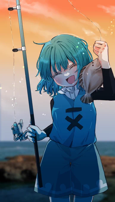 釣れた〜!🐟🐟🐟🐟 