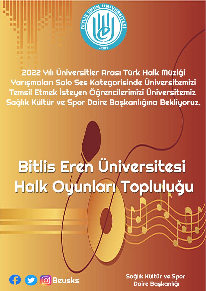 Sağlık Kültür ve Spor Daire Başkanlığı (@beusks) on Twitter photo 