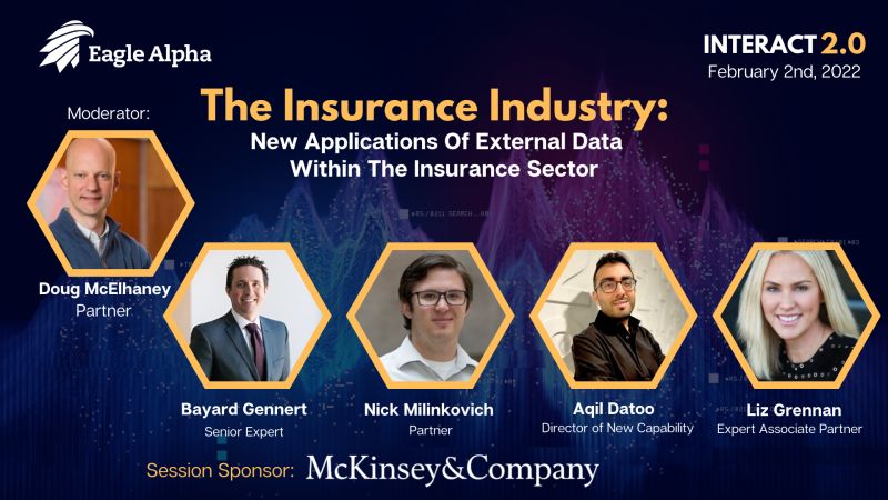 ⭐⭐️ INTERACT 2.0 Speaker Announcement ⭐️⭐️

We proudly announce that McKinsey &amp; Company will be sponsoring and hosting an INTERACT session on one of the most fascinating emerging market sectors, Insurance.  

Register here: hubs.li/Q012K35v0

#AlternativeData #ExternalData