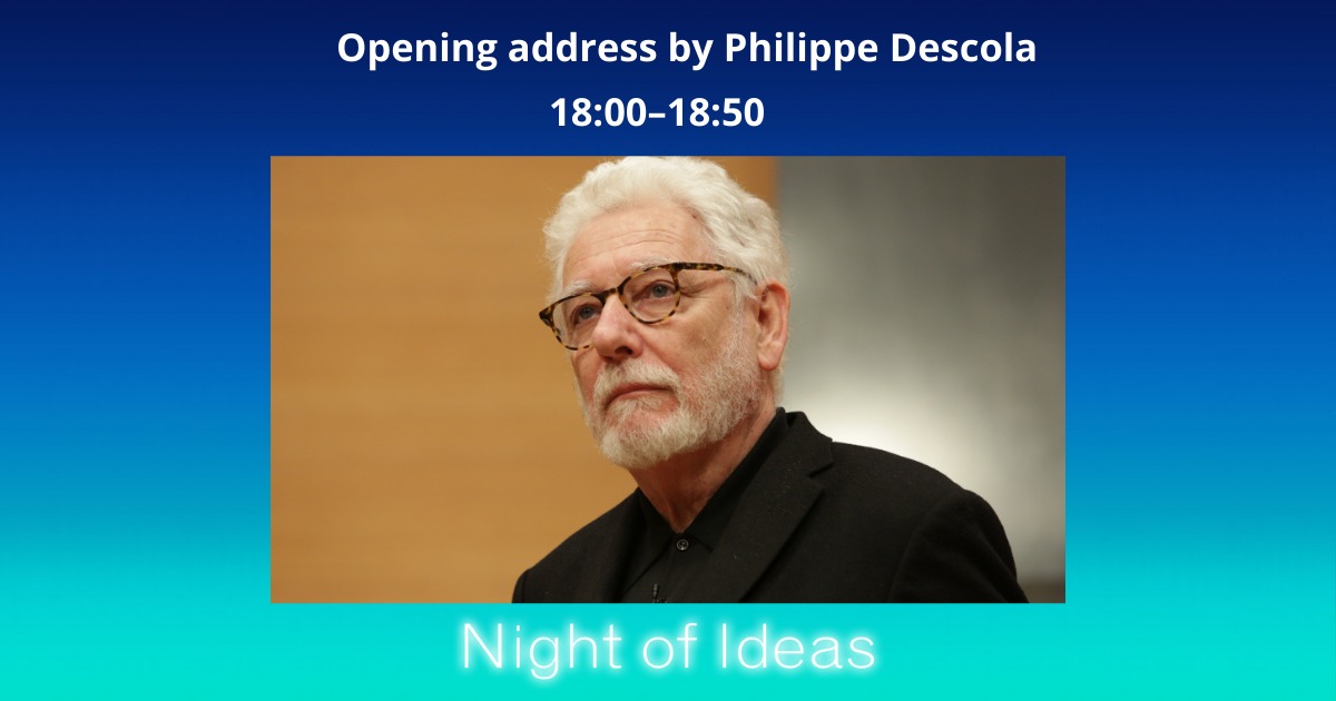 ifru_london's tweet image. #nightofideas 

Join Anthropologist, Prof. at the Collège de France &amp;amp; fellow @BritishAcademy_, #PhilippeDescola, author of Beyond Nature and Culture, who will explore the theme: #RebuildingTogether. 

27 Jan @ifru_london or #livestream 
👉nightofideas.co.uk/together/?even…