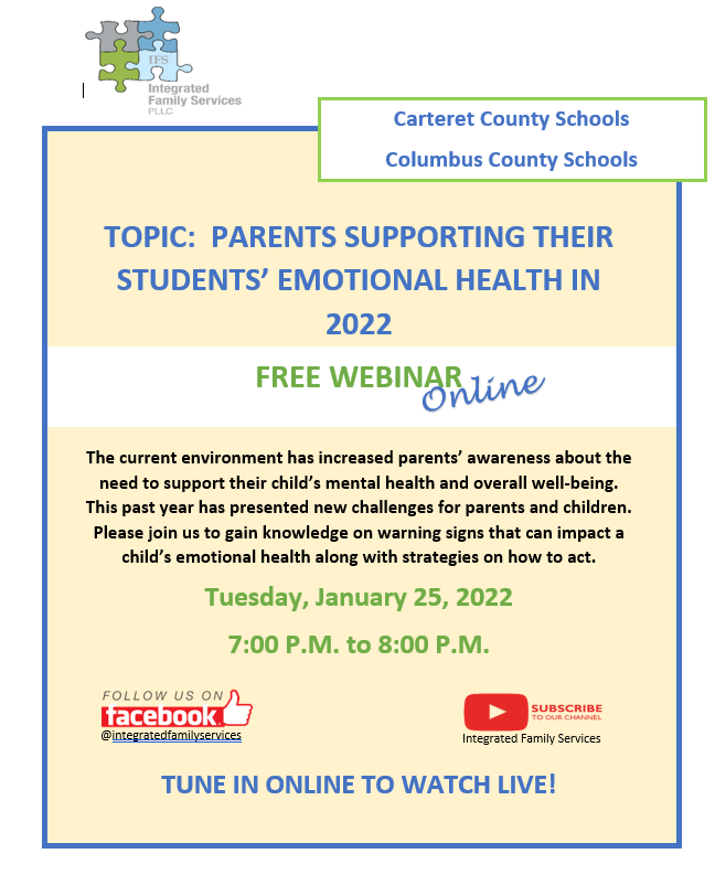 Learn how to support your students with this free webinar. #marinerfamily #marinerpride #emotionalwellness