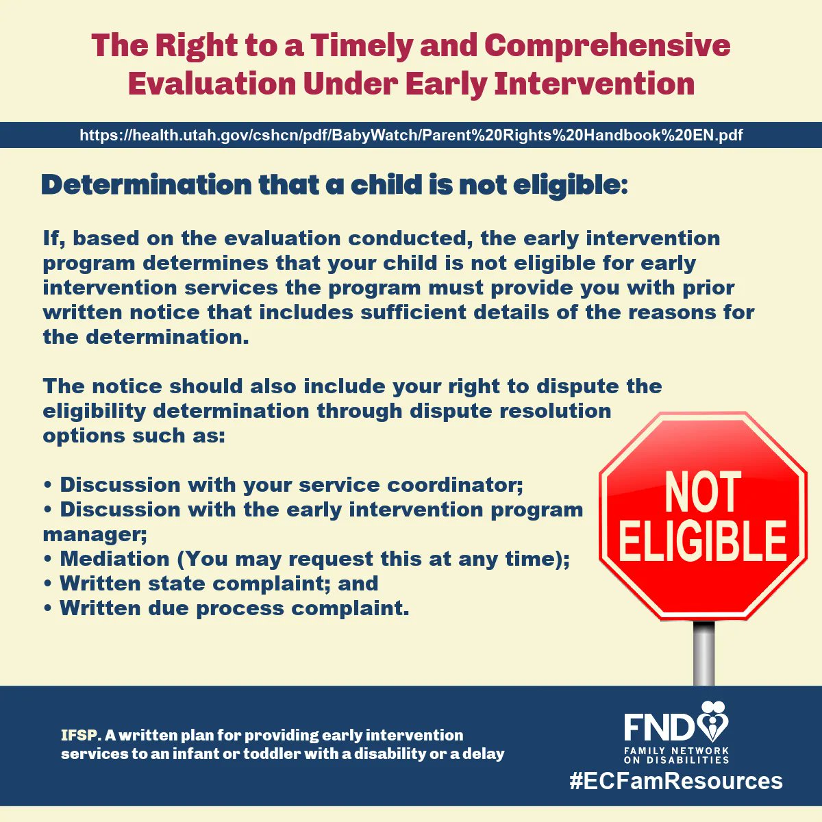 Family Network on Disabilities (FND) tweet media