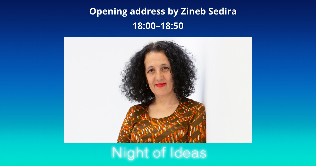 ifru_london's tweet image. #nightofideas

Exploring memory, heritage, &amp;amp; mobility in her work, artist #ZinebSedira, who will represent 🇫🇷 at @la_Biennale 2022, will discuss the theme #RebuildingTogether for the opening of the #nightofideas

27 Jan @ifru_london or #livestream 
👉nightofideas.co.uk/together/?even…