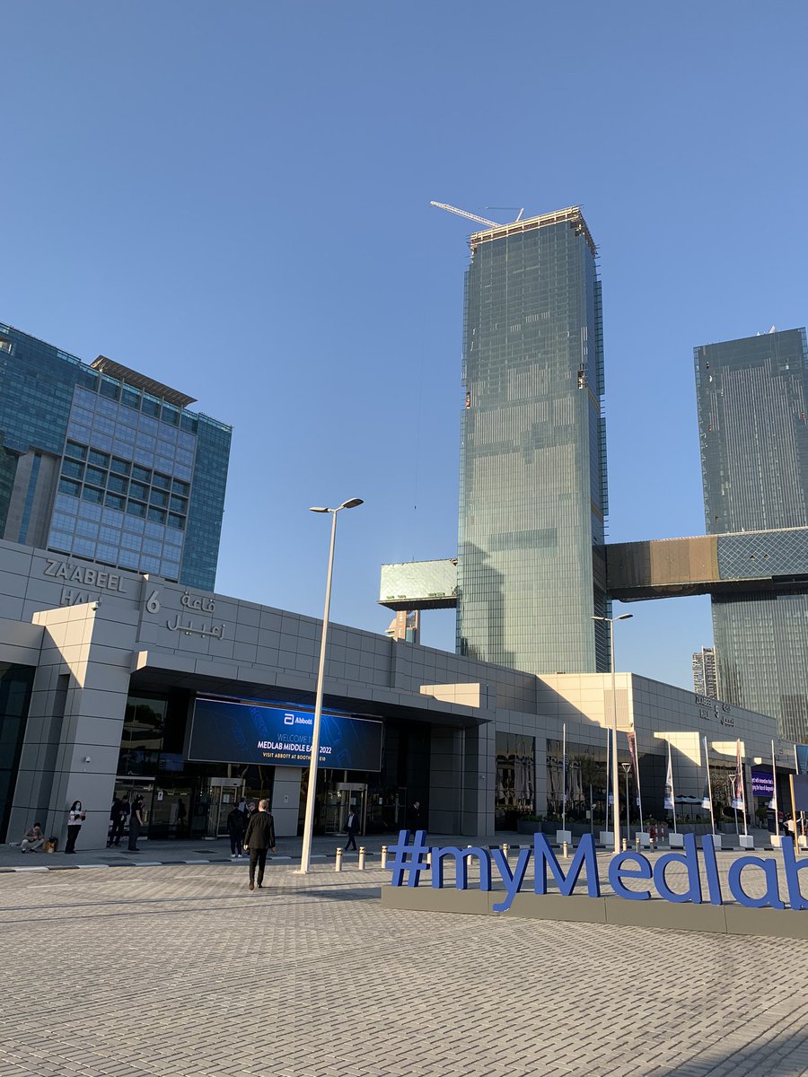 Day 1 #MedlabMiddleEast nearly complete <a href="/TheTurnerAgency/">TTA Ltd</a> <a href="/TTA_Katie/">katie caldwell</a> ☀️☀️☀️