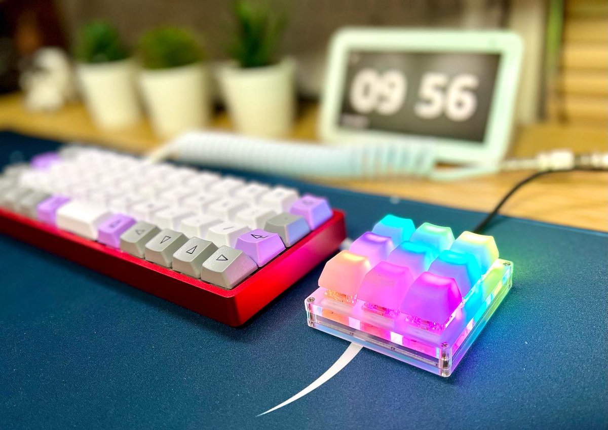 soumapapa77's tweet photo. macro padが好き🤩
いろんな機能を割り振って使えるので、とても便利👍
#ymdk #macropad #9key https://t.co/4shTAkp3Na