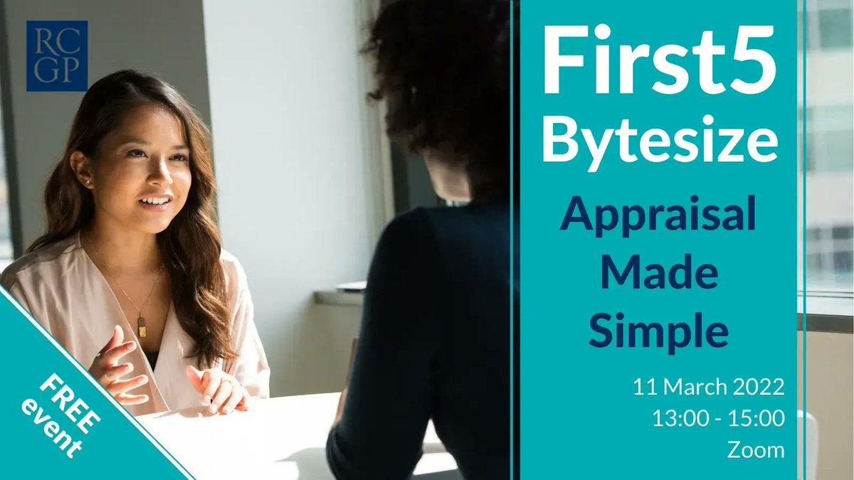 During this afternoon session, we will look at tips on how you should prepare, how appraisal has changed since covid, toolkits, and much more. All GPs welcome to attend this event and it is FREE for <a href="/rcgp/">Royal College of General Practitioners</a> members. For more info or to book 👉 buff.ly/3D6G7Ou