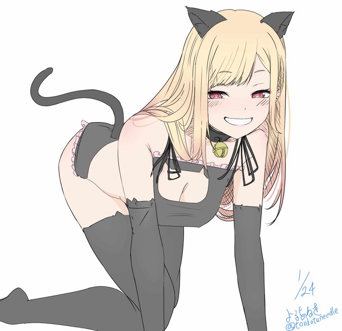 Skebで依頼がきてる着せ恋/北川マリンを描くために色々資料作ってるなう。 