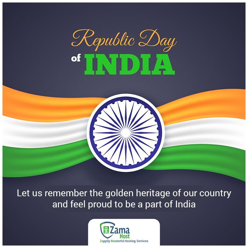 ZamaHost's tweet photo. Be proud that you live in a country that has such a rich history and heritage. 
Happy Republic Day!

#RepublicDay #HappyRepublicDay #RepublicDay2022 #गणतंत्रदिवस #RepublicDayIndia https://t.co/c3gOg1g7Sw