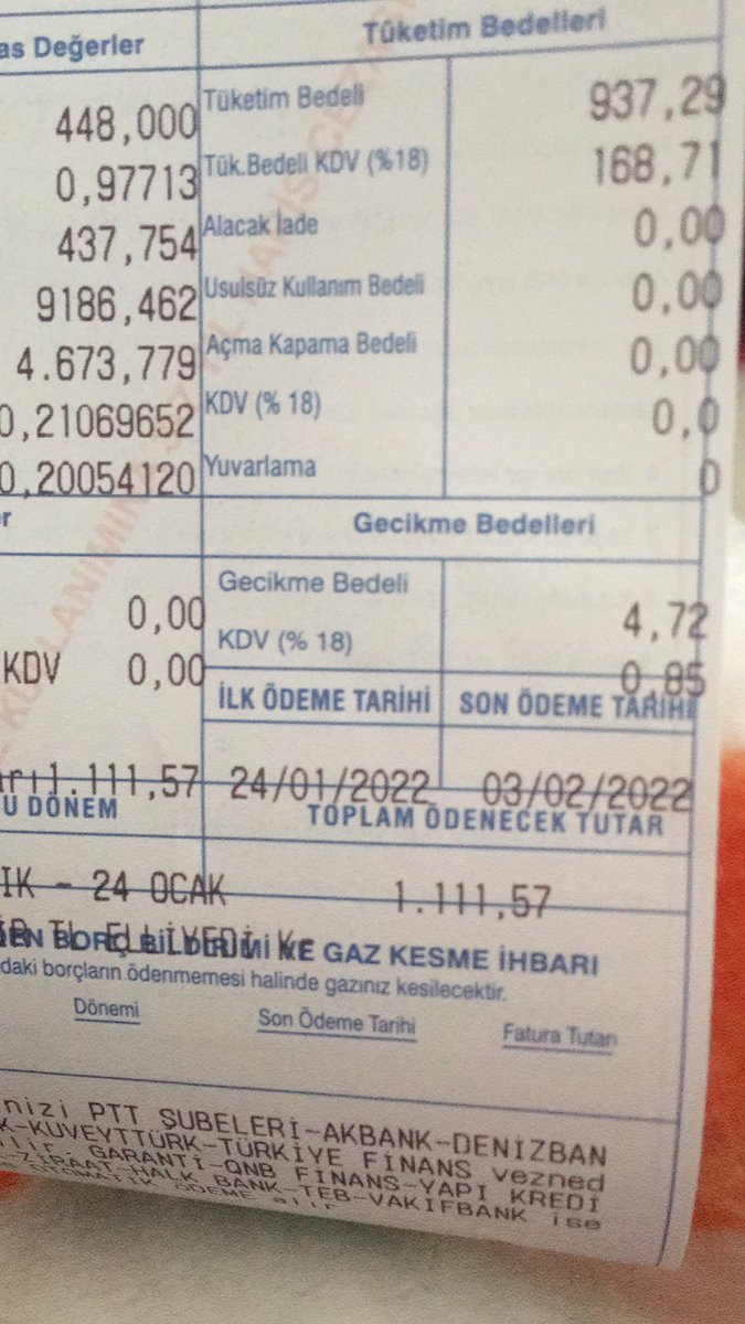 #BuFaturalarÖDENMEZ