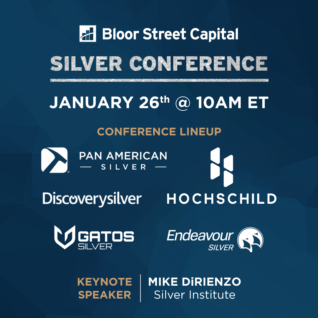 SilverInstitute's tweet photo. Looking forward to the Bloor Street Capital Silver Conference this week. Many of our member companies to present. Conference Registration Link: https://t.co/sqjJXy3cZF #silver #silverinstitute https://t.co/JyQfujPGaO