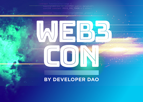 developer_dao's tweet photo. Developer DAO is excited to announce Web3Con ✨

A completely free virtual conference focused on developers &amp; builders in web3, hosted by @developer_dao ⚡️

More details will be announced soon. 🌈

Be sure to follow @web3con for updates. 💧 https://t.co/gtiUz5YGLo