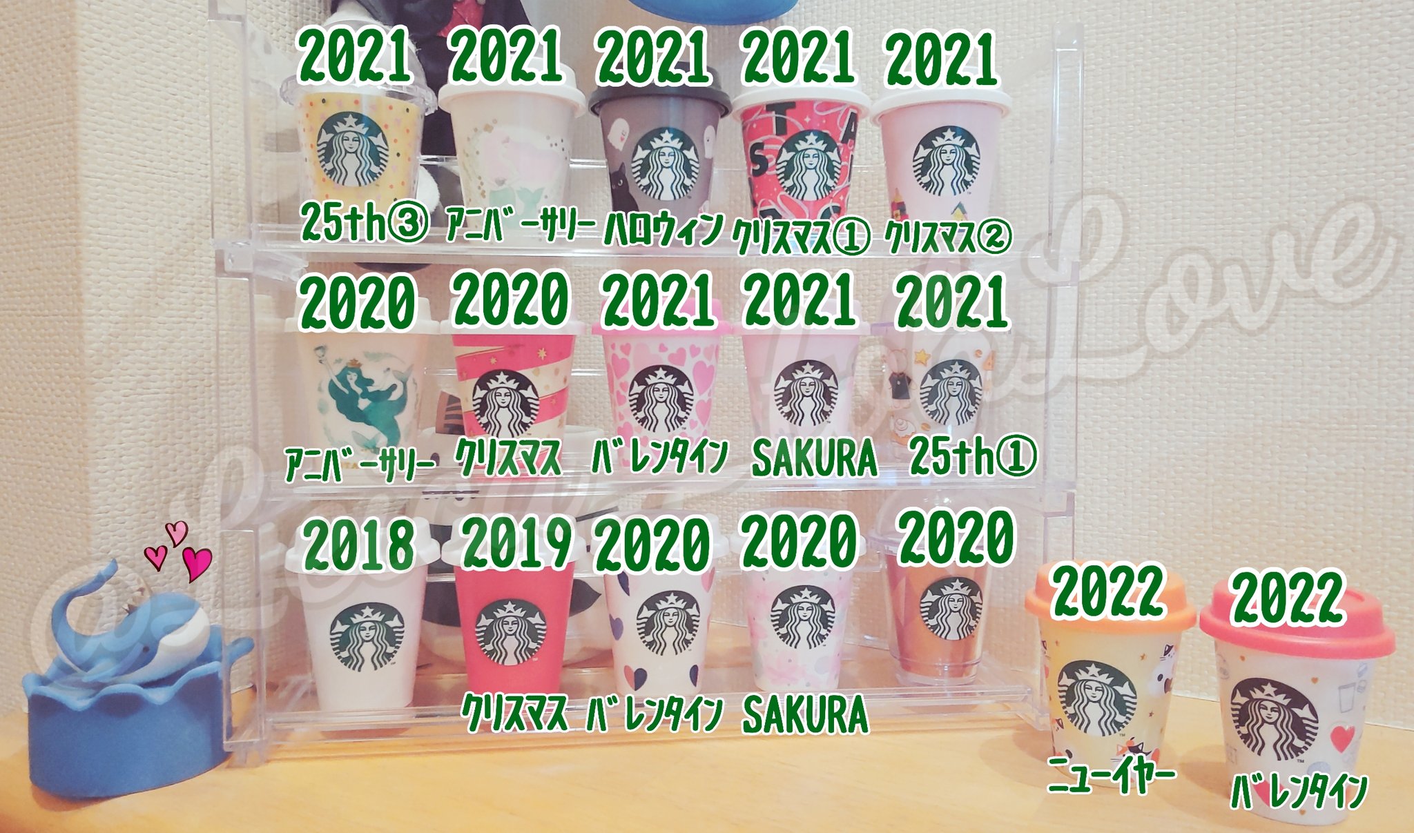 ミニカップギフト スタバ Starbucks 桜 愉しく