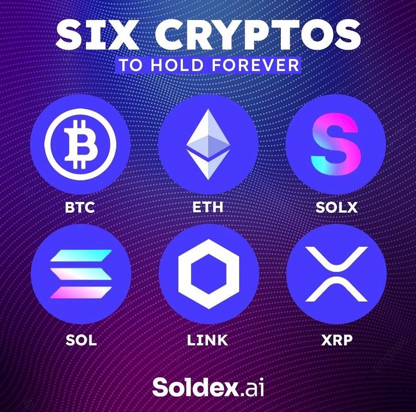 Here are the 6 #cryptocurrencies that you should #HODL forever! ♾🧨👀 these tokens are going places, so hopefully you will be on for the ride 😉🚀🌕
#Crypto #Solana #ETH #SOLX #Bitcoin #Link #XRP
