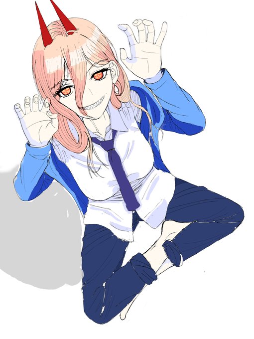 パワーちゃんカラーラフまでいけた
あと少しなので頑張るマン

#チェンソーマン #chainsawman  #パワーちゃん
#絵描きさんと繋がりたい 
#イラスト好きさんと繋がりたい 