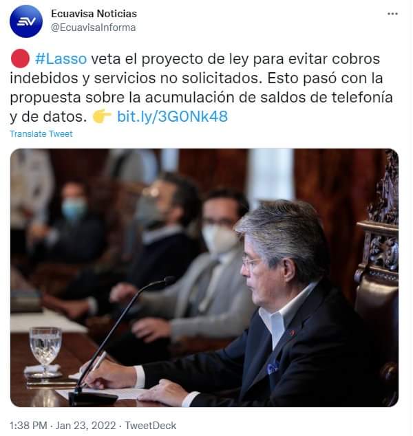 RomaResistencia's tweet photo. Te engañaron🇪🇨
𝐋𝐚 𝐁𝐀𝐍𝐂𝐀 𝐨 𝐞𝐥 𝐏𝐀𝐈́𝐒?
Ahora queda claro cuáles son las prioridades @LassoGuillermo 𝐄𝐥 𝐁𝐚𝐧𝐪𝐮𝐞𝐫𝐨 𝐪𝐮𝐞 𝐧𝐨𝐬 𝐆𝐨𝐛𝐢𝐞𝐫𝐧𝐚. COBROS indebidos de la banca quedan en el olvido.
𝑬𝒔𝒕𝒐 𝒆𝒔 𝒆𝒍 𝒈𝒐𝒃𝒊𝒆𝒓𝒏𝒐 𝒅𝒆𝒍 𝑹𝑬𝑬𝑵𝑪𝑼𝑬𝑵𝑻𝑹𝑶 https://t.co/HYvaguilSt